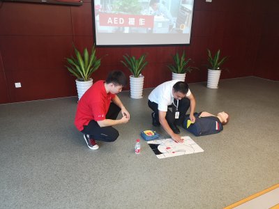 民生藥業開展AED急救專項培訓